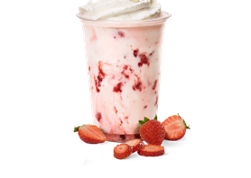 Lyxshake Jordgubb
