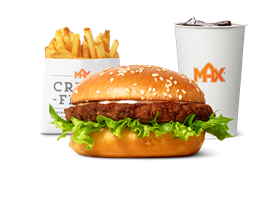 Veggieburger-mål