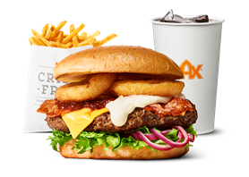 GDL Smokey Chipotle Bacon Burger-mål