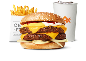 GDL DeliVery Cheezy Burger-mål