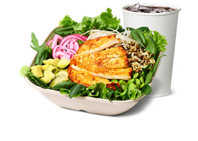 Halloumi Salad Bowl-mål